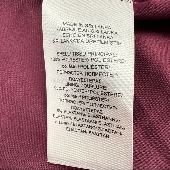 Ralph Lauren Velvet Blazer 2 Chianti Double Breasted Button Jacket Womens NWT - Picture 8 of 13